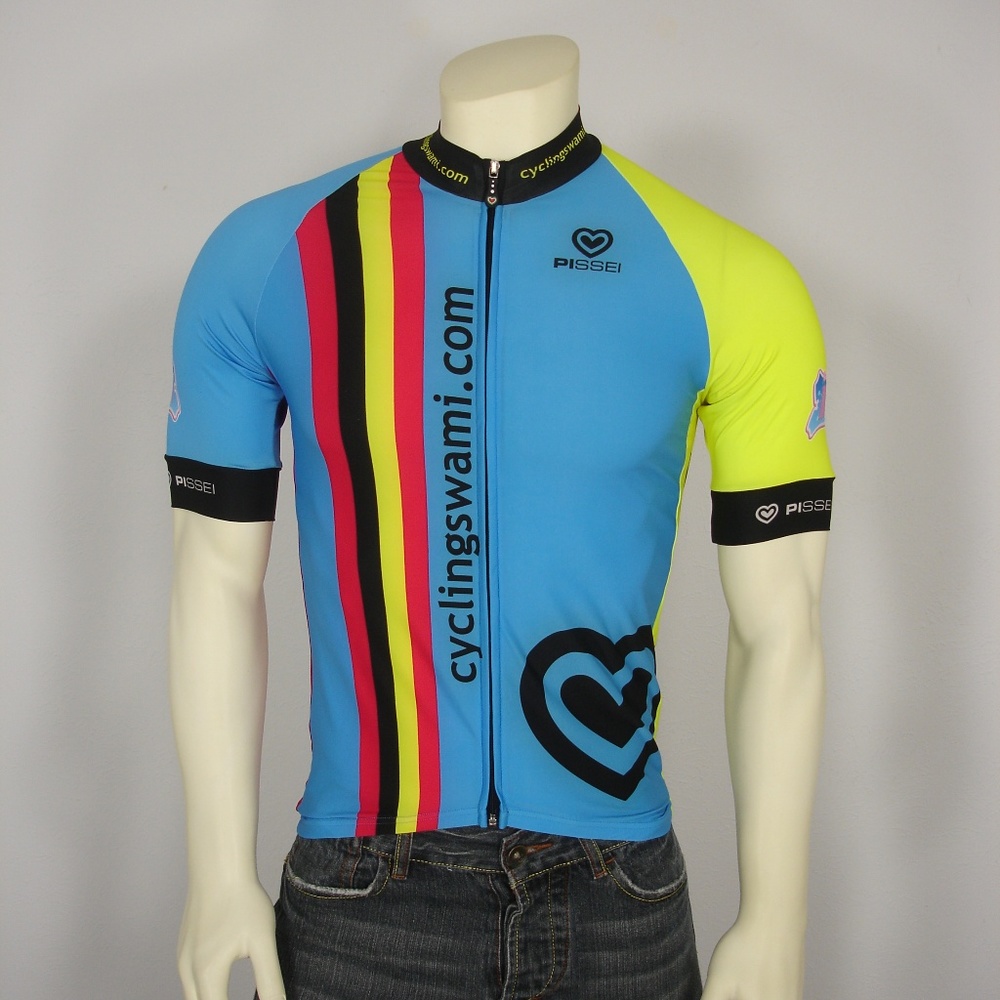 PISSEI CYCLINGSWAMI FULL ZIP CYCLING JERSEY 4 - L